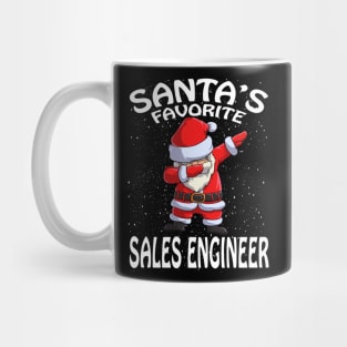 Santas Favorite Sales Engineer Christmas Mug